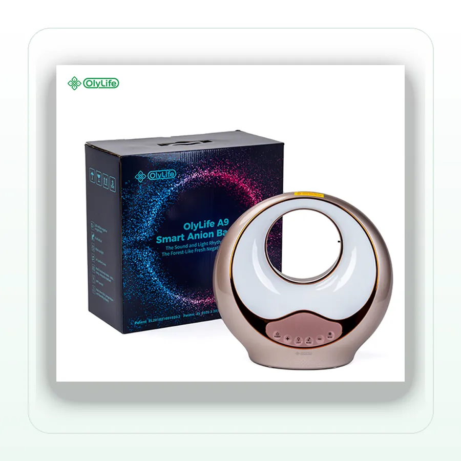 OlyLife A9 Smart Anion BamaAir device and package