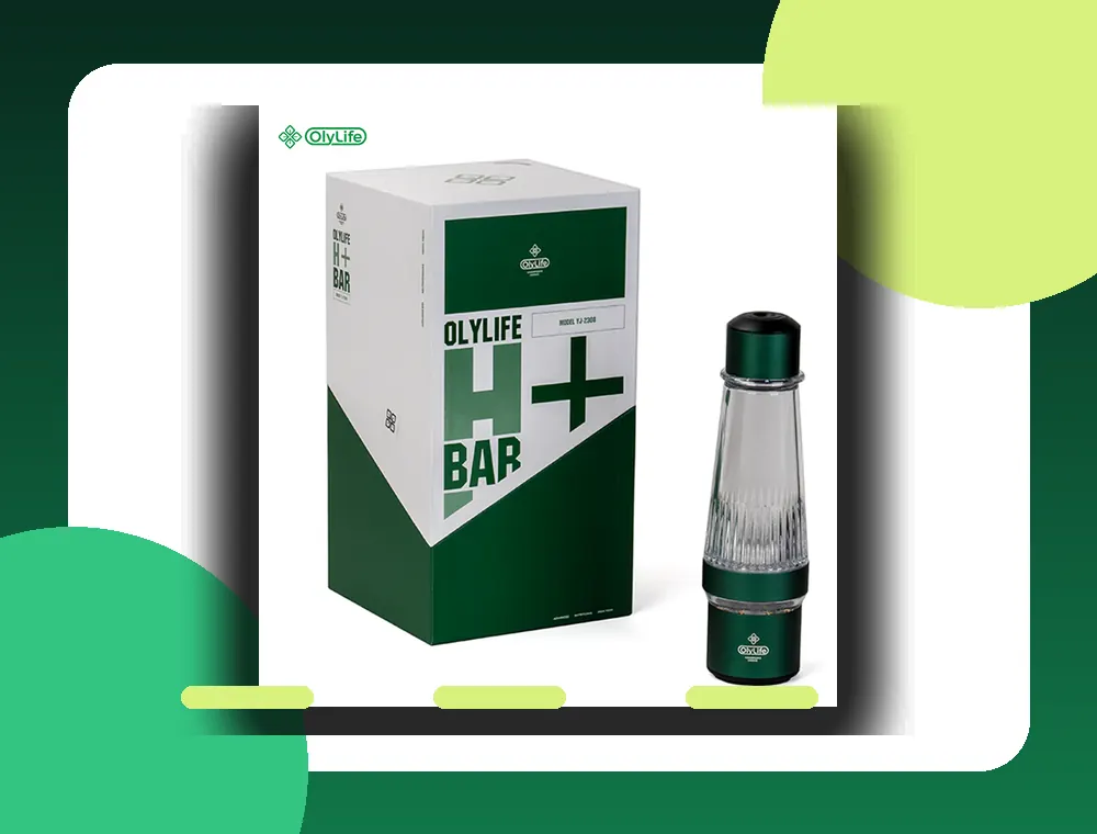 OlyLife H+ Bar daily hydration routine